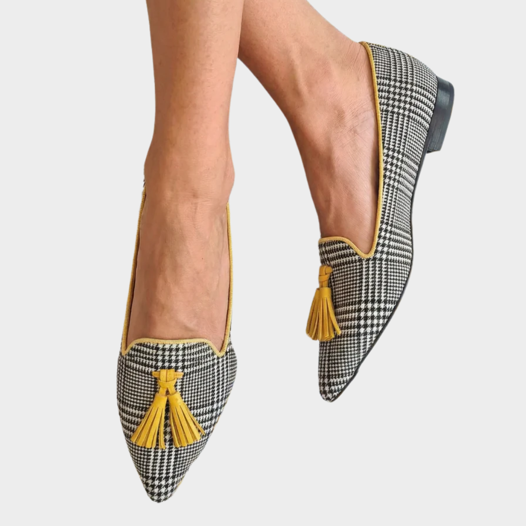 Odessie - Modern Plaid Moccasin