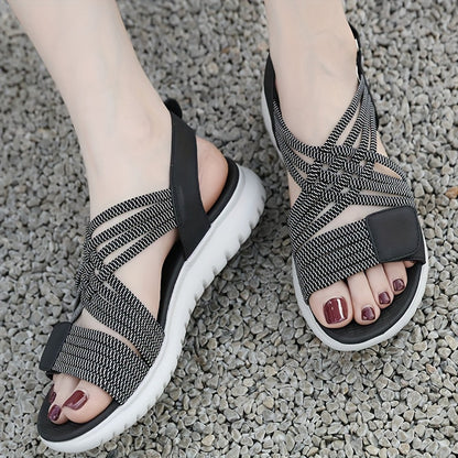 Soline | Sporty-Elegant Sandals with High Sole