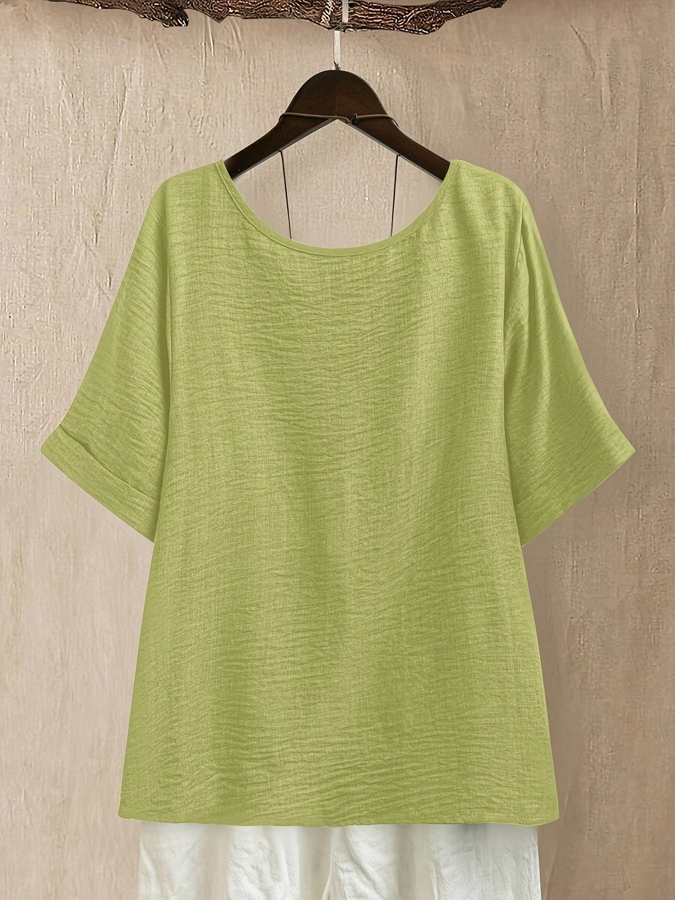 Elara™ | Effortless Oversized Comfort Blouse
