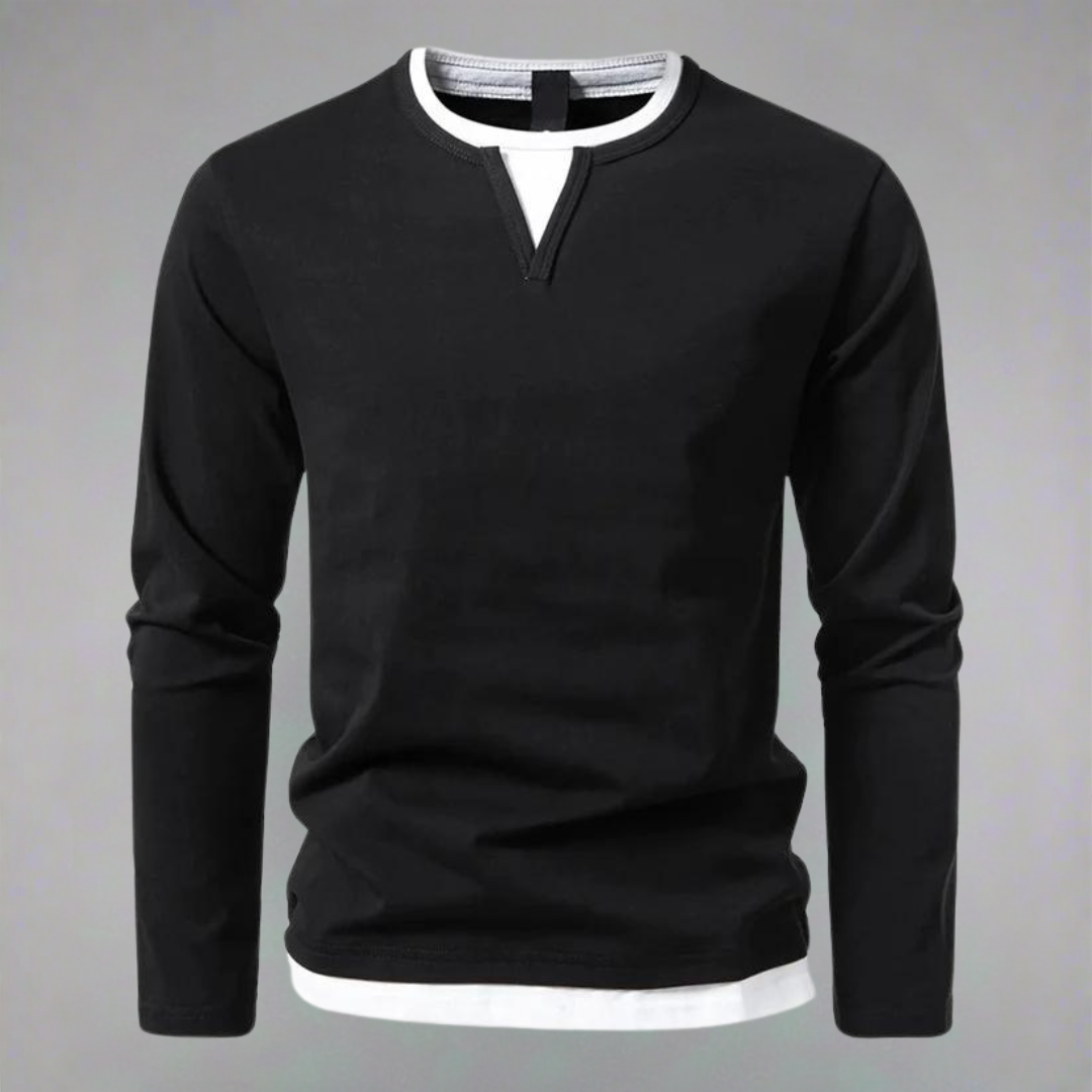 RONALD™ – Minimalist V-Neck Shirt for Men