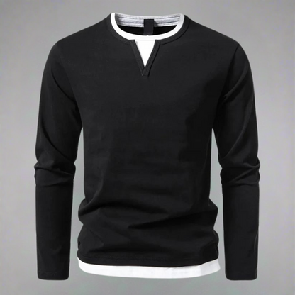 RONALD™ – Minimalist V-Neck Shirt for Men