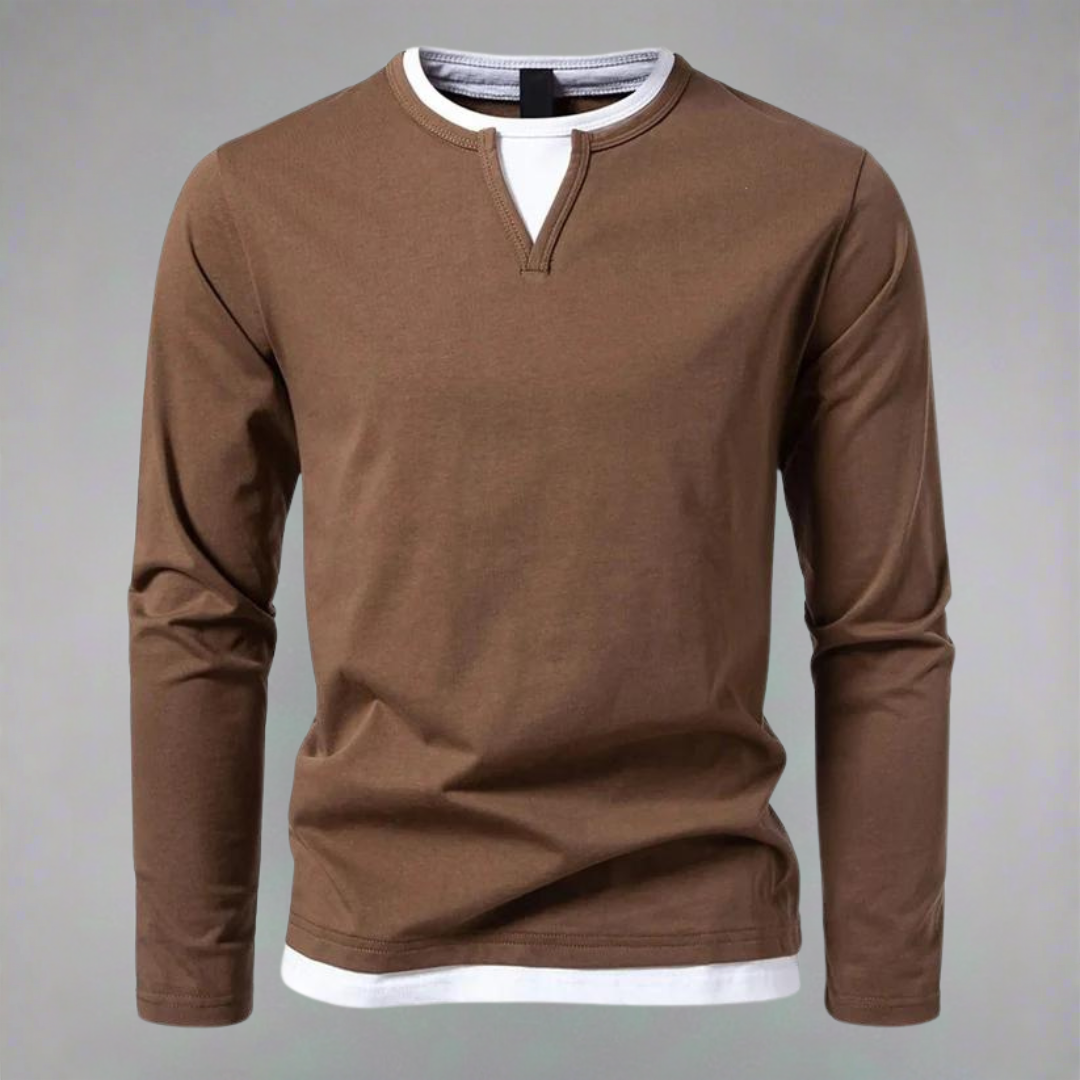 RONALD™ – Minimalist V-Neck Shirt for Men