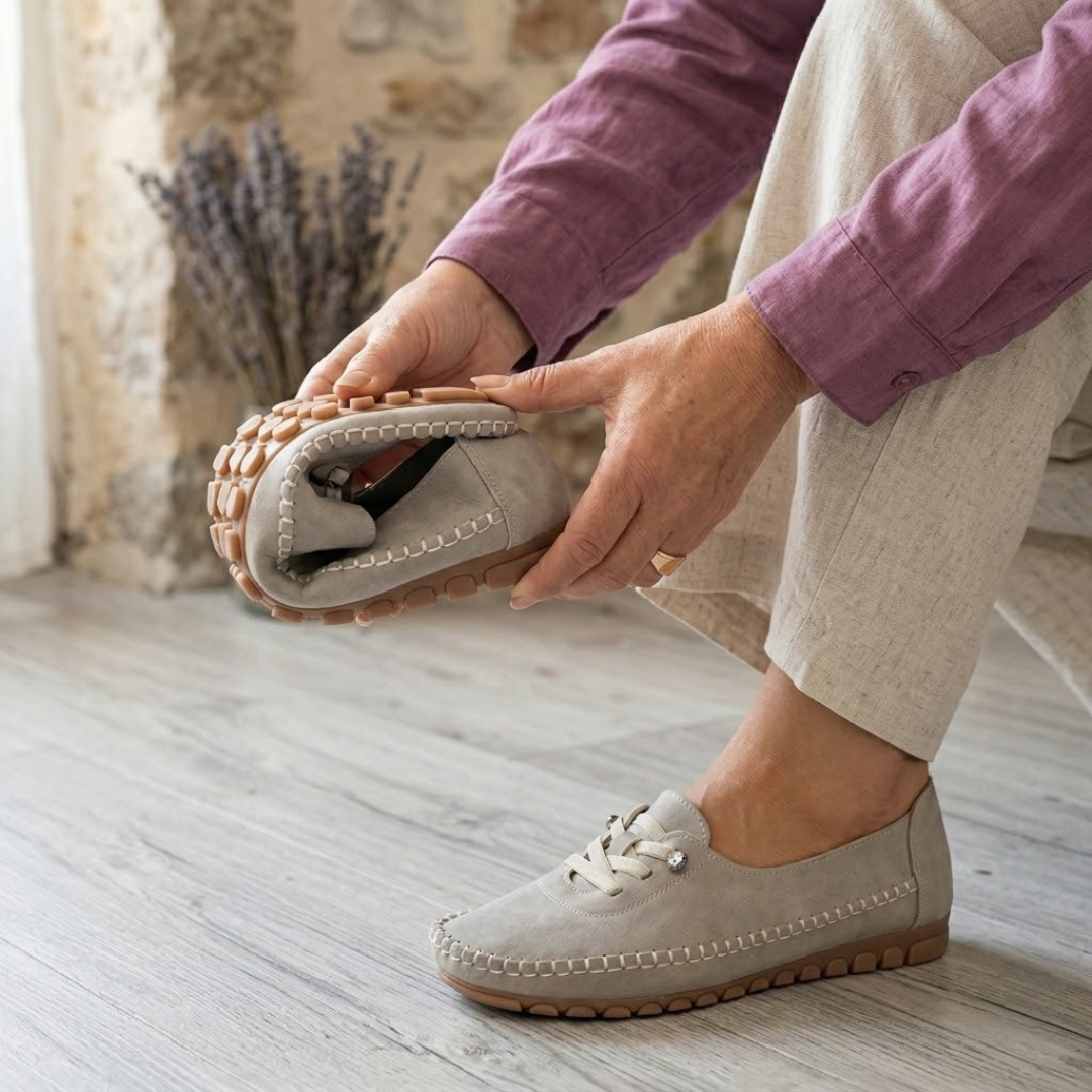 Céliane | Soft moccasins with ergonomic sole and holistic comfort