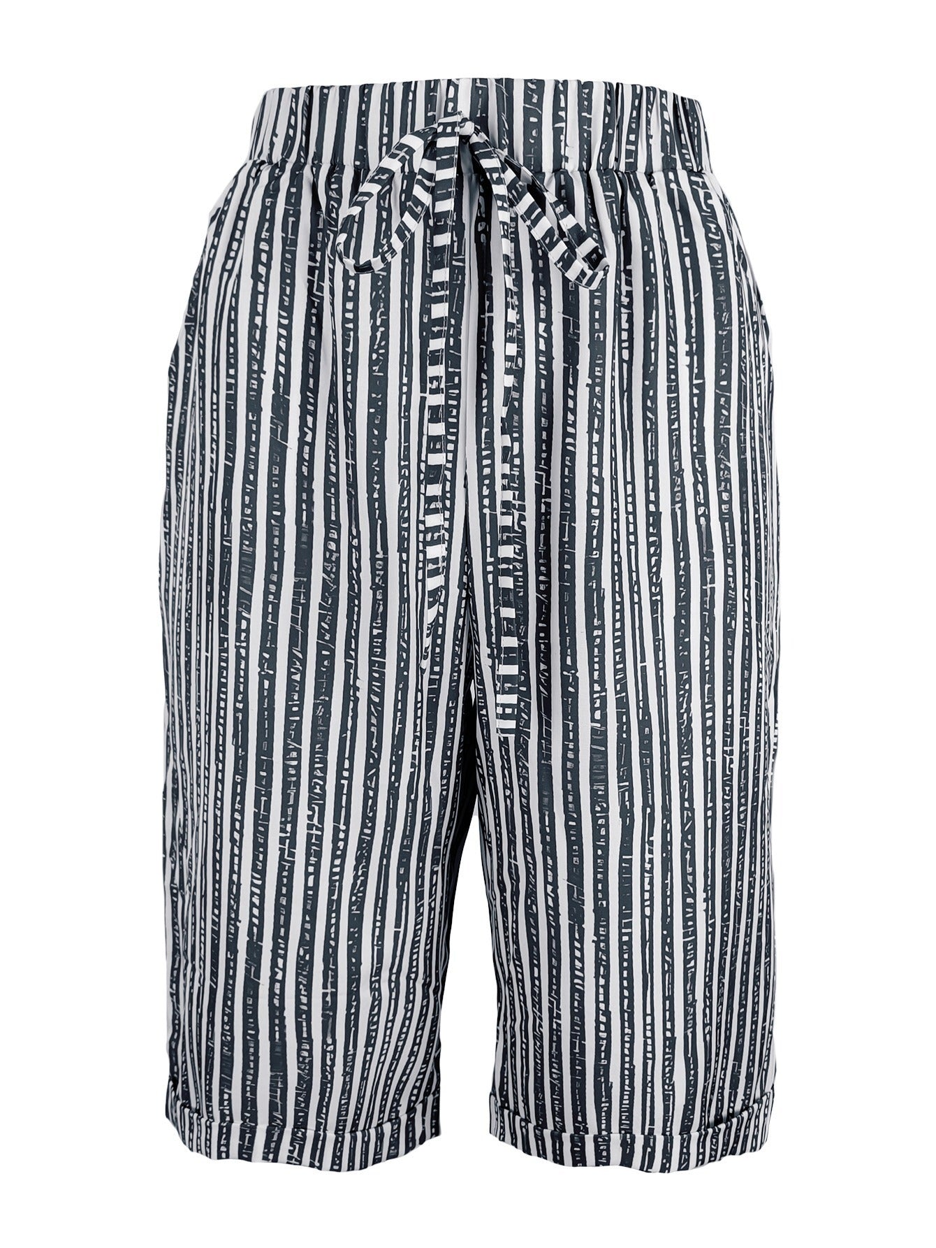 Avery™ | Coastal Stripe Capri Pants