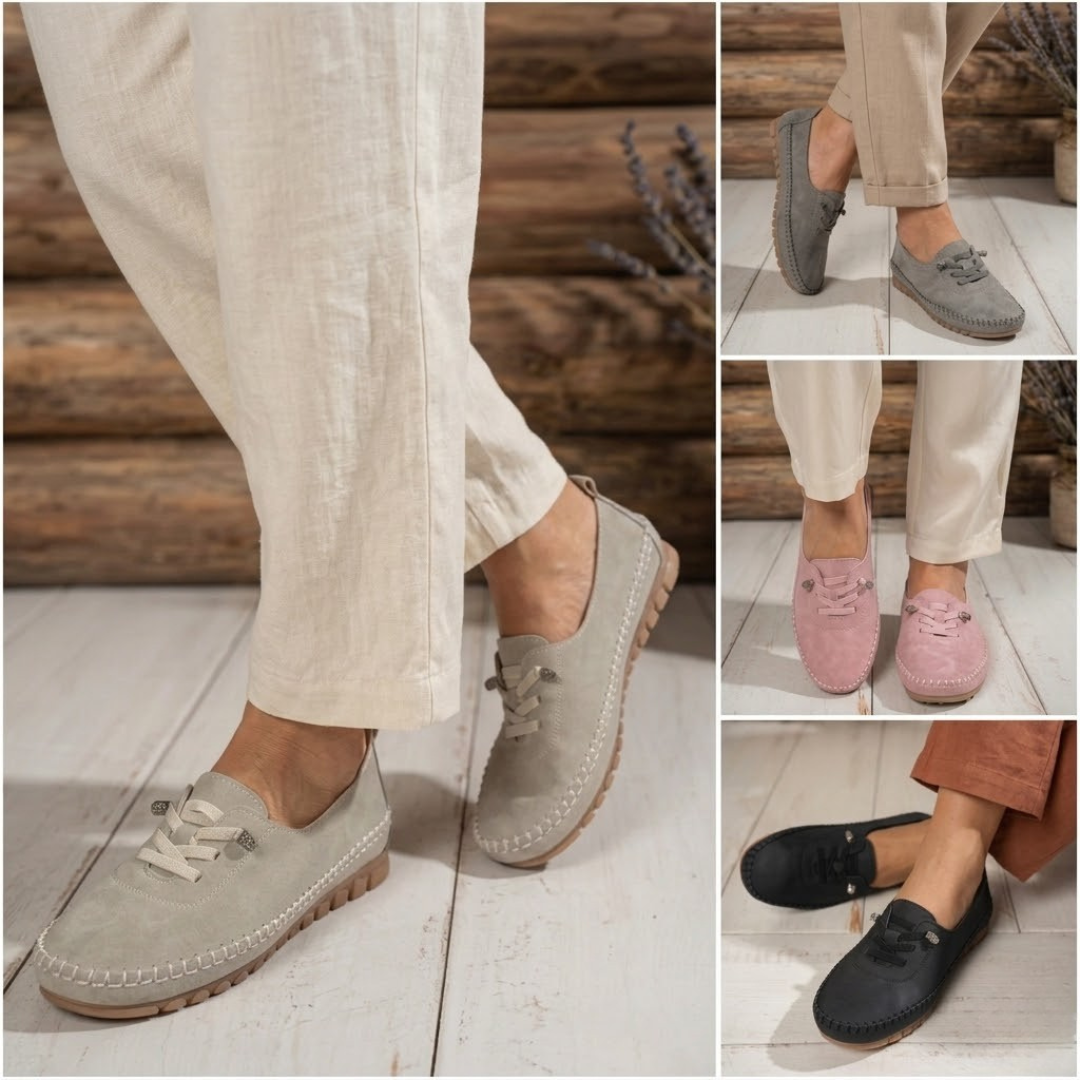 Céliane | Soft moccasins with ergonomic sole and holistic comfort