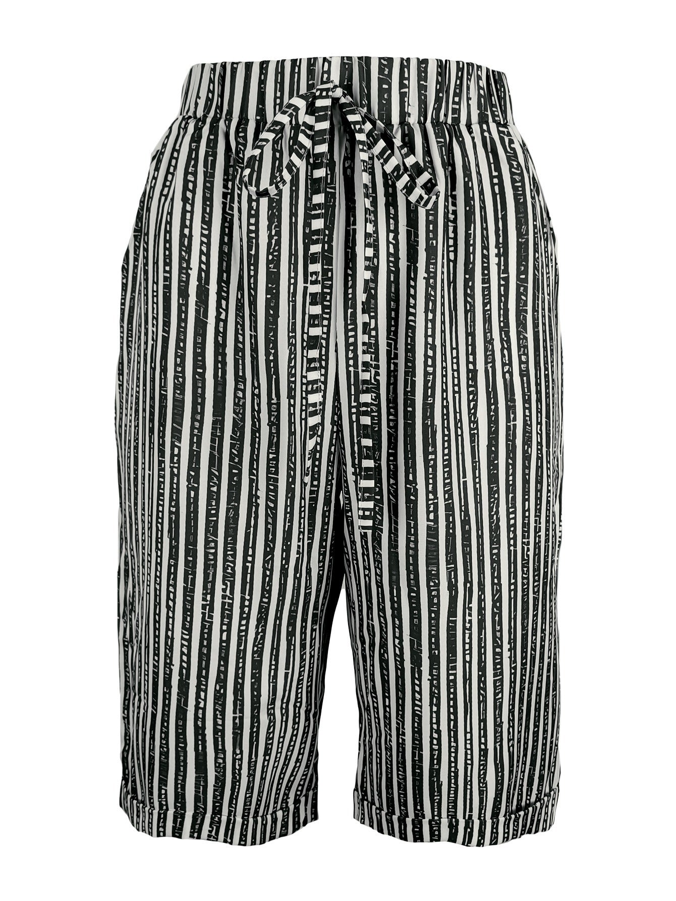 Avery™ | Coastal Stripe Capri Pants