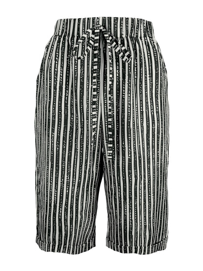 Avery™ | Coastal Stripe Capri Pants