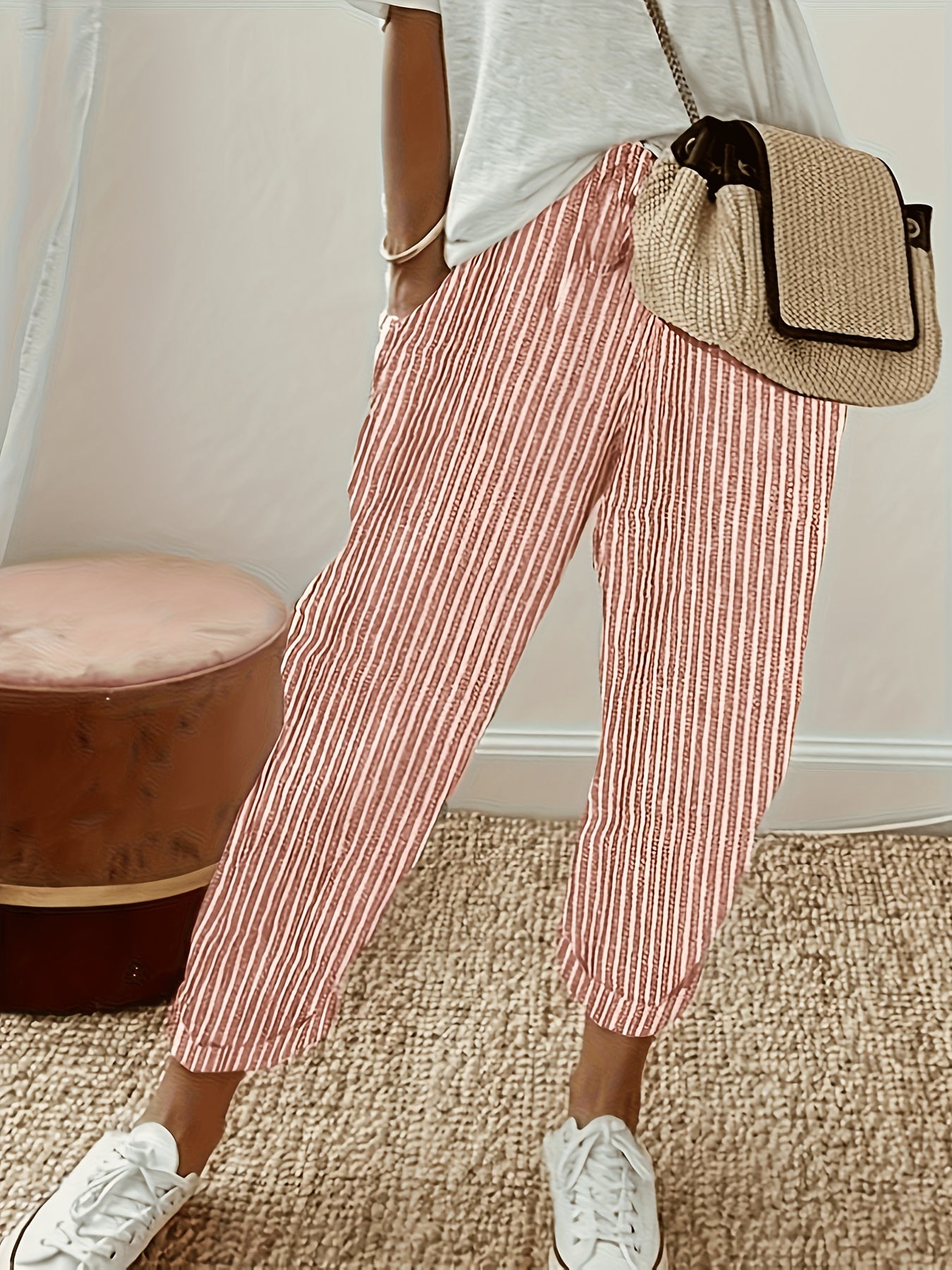 Sienna | Coastal Stripe Comfort Pants
