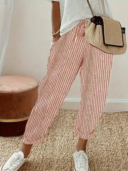 Sienna | Coastal Stripe Comfort Pants