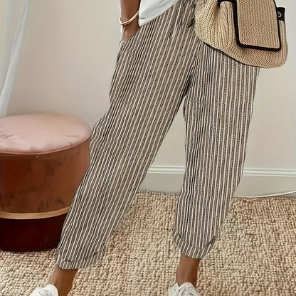 Sienna | Coastal Stripe Comfort Pants