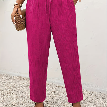 Mila™ | Airy Drawstring Comfort Pants