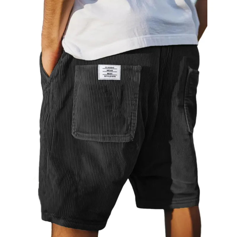 Victor | Chic Velvet Shorts