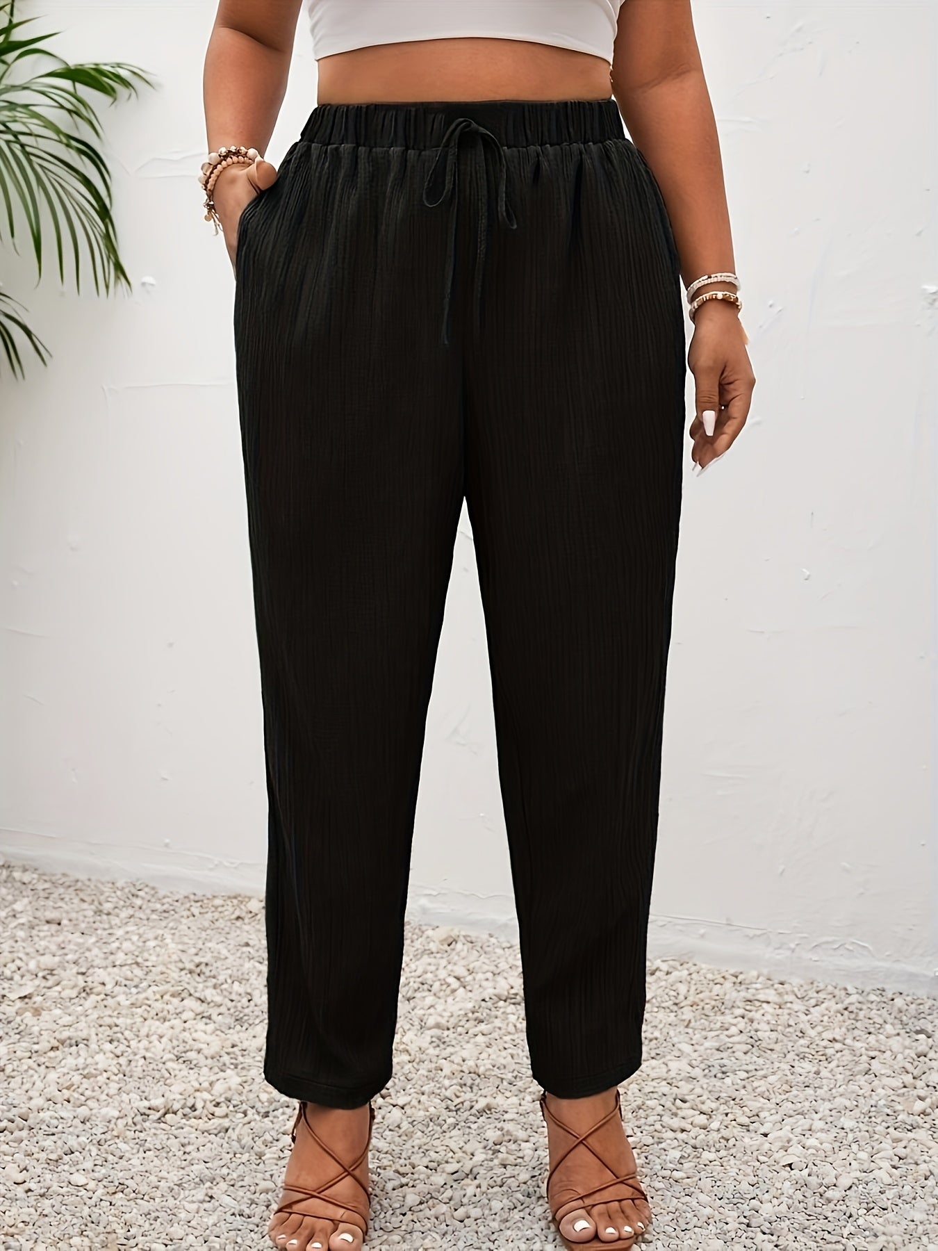 Mila™ | Airy Drawstring Comfort Pants