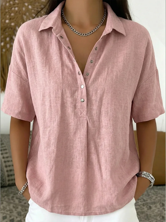 Oakley | Blouse with Collar and Button