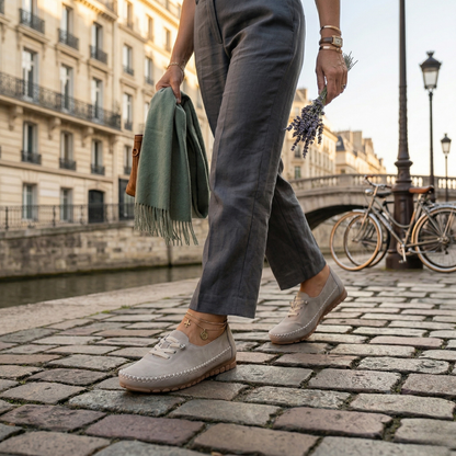 Céliane | Soft moccasins with ergonomic sole and holistic comfort