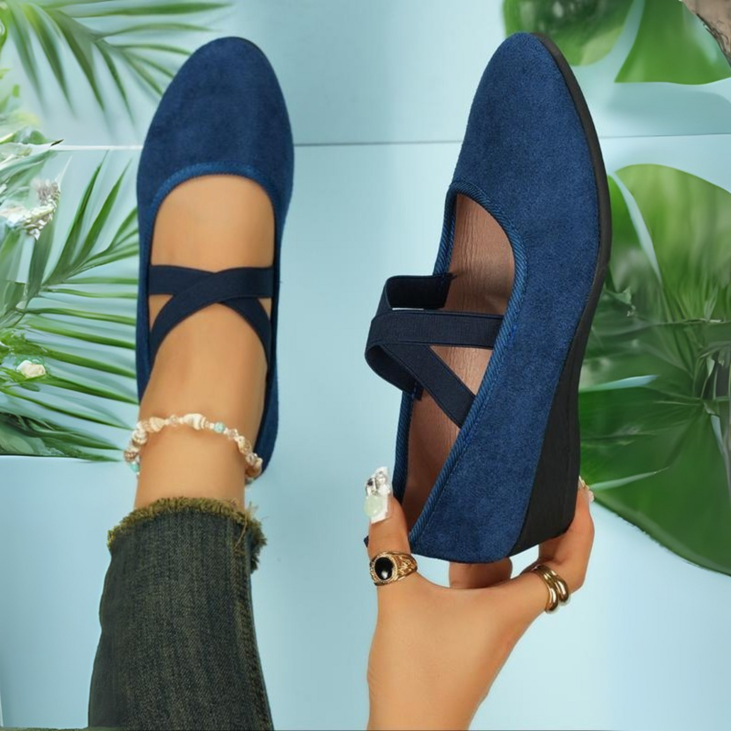 Judith | Closed Wedge Ballerina Shoes