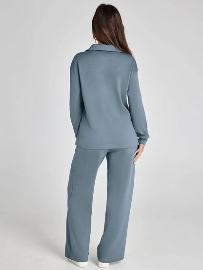 RENÉE™ - Cozy Minimalist Two-Piece Set