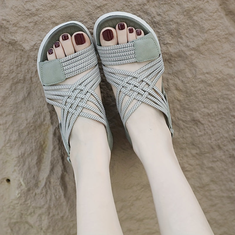 Soline | Sporty-Elegant Sandals with High Sole