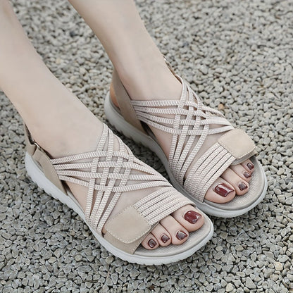 Soline | Sporty-Elegant Sandals with High Sole
