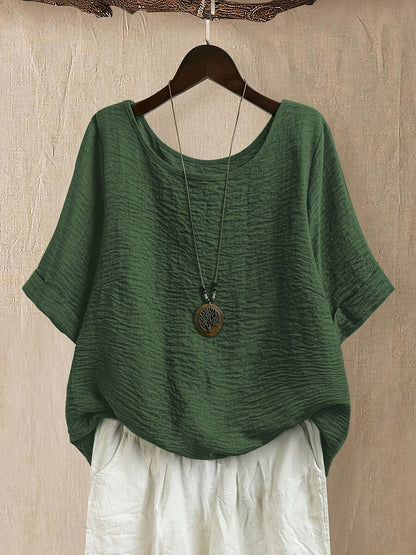 Elara™ | Effortless Oversized Comfort Blouse