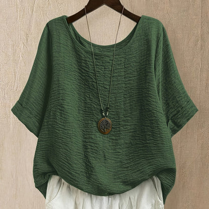 Elara™ | Effortless Oversized Comfort Blouse