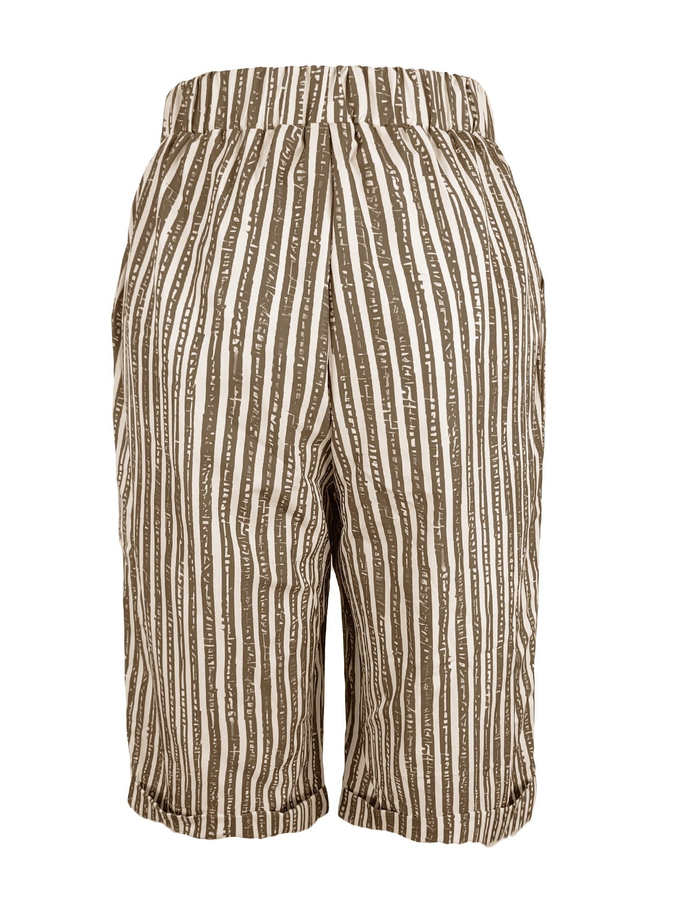 Avery™ | Coastal Stripe Capri Pants