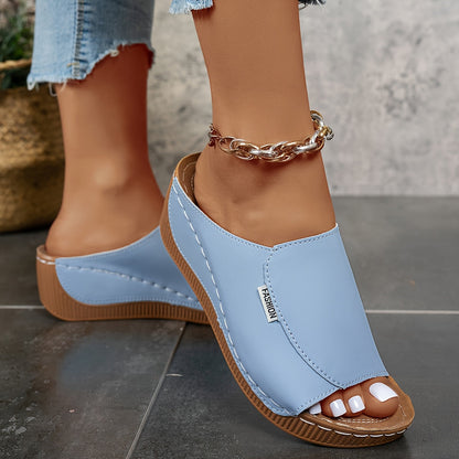 Isabelle | Comfortable Wedge Mule