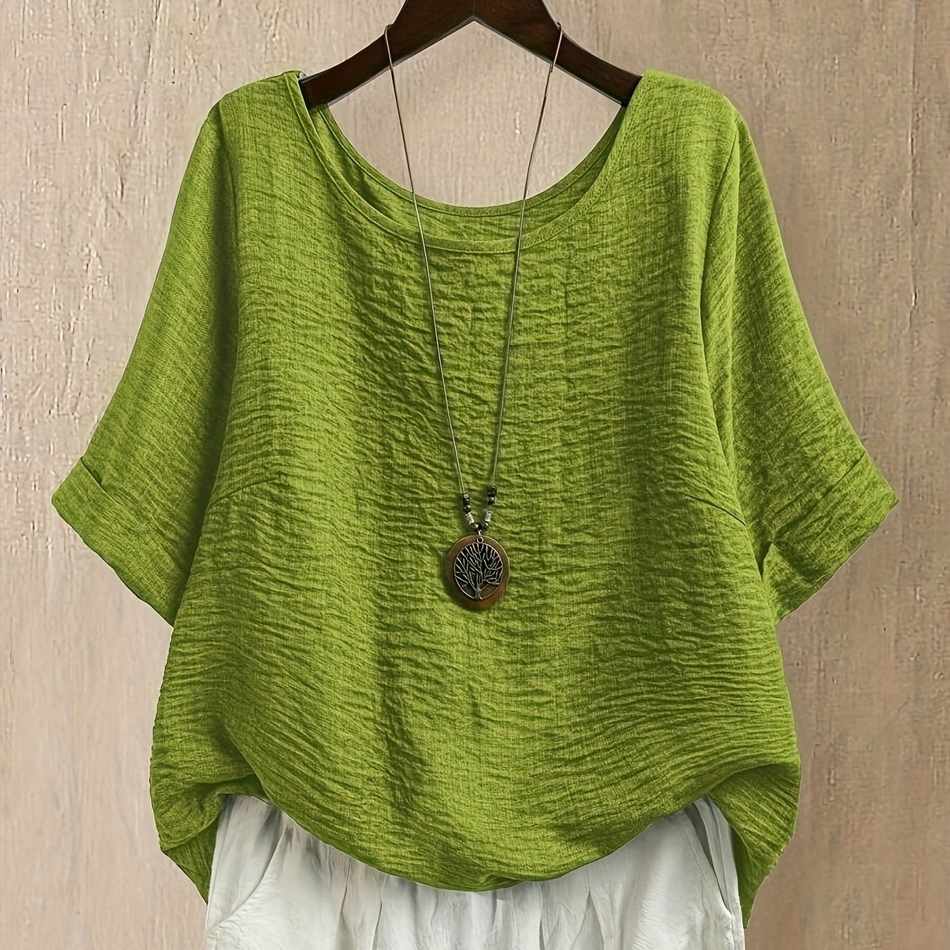 Elara™ | Effortless Oversized Comfort Blouse