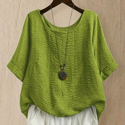 Elara™ | Effortless Oversized Comfort Blouse