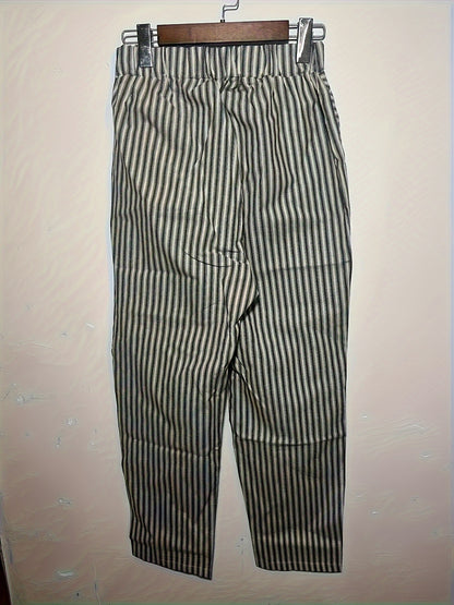 Sienna | Coastal Stripe Comfort Pants