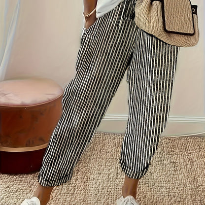 Sienna | Coastal Stripe Comfort Pants