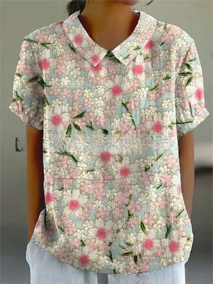 MARLENE™ – Vintage Print Shirt