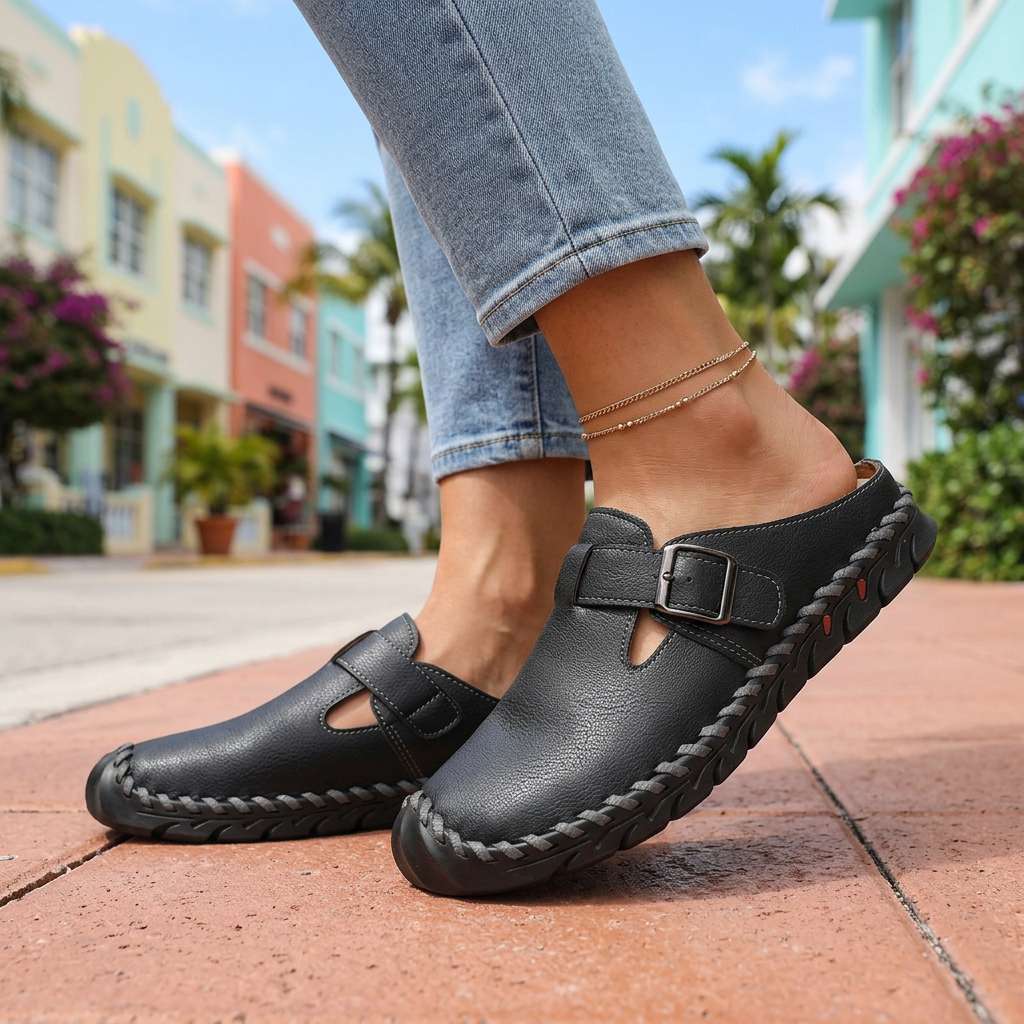 Marie | Buckle Clogs