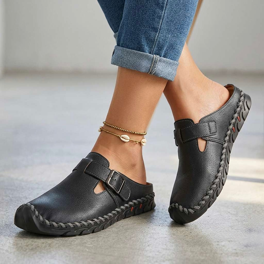 Marie | Buckle Clogs