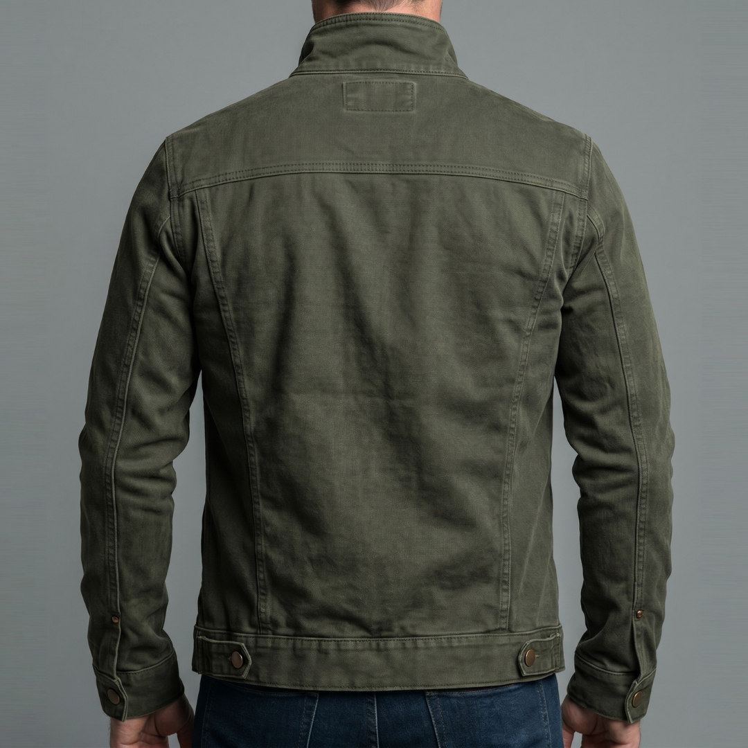 Cazel | Vintage Cotton Jacket with Zipper Closure