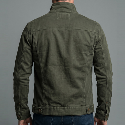 Cazel | Vintage Cotton Jacket with Zipper Closure