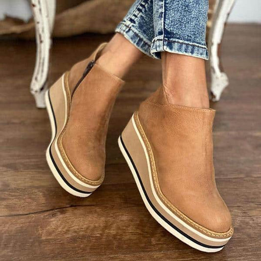 MARJORIE™ – Stylish Ankle Boots with a Lengthening Look