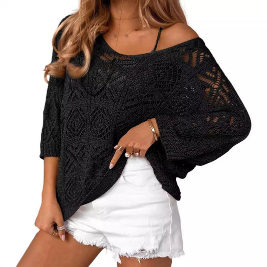 ELISIAT™ – Casual Lightweight Shoulder Summer Pullover