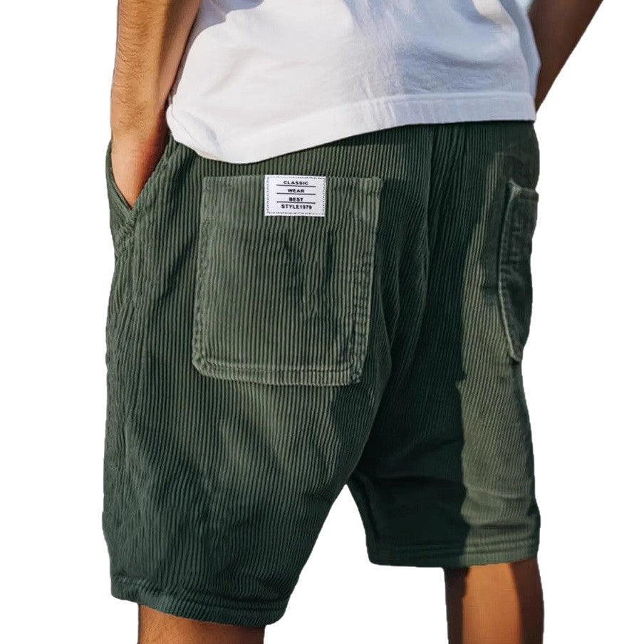 Victor | Chic Velvet Shorts