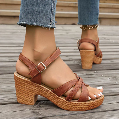 Gianna | Classic Sandals with Mid-Heel