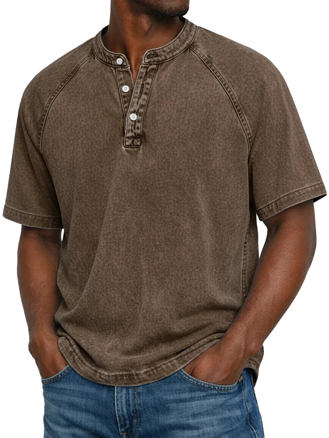 Thomas | Vintage Button-Up Shirt for Men