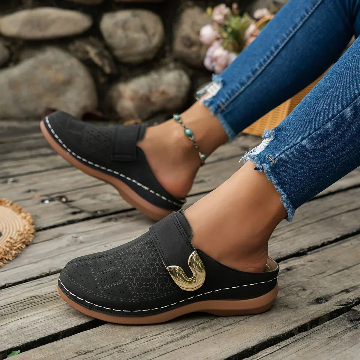 Caprielle | Chic Wedge Sandals