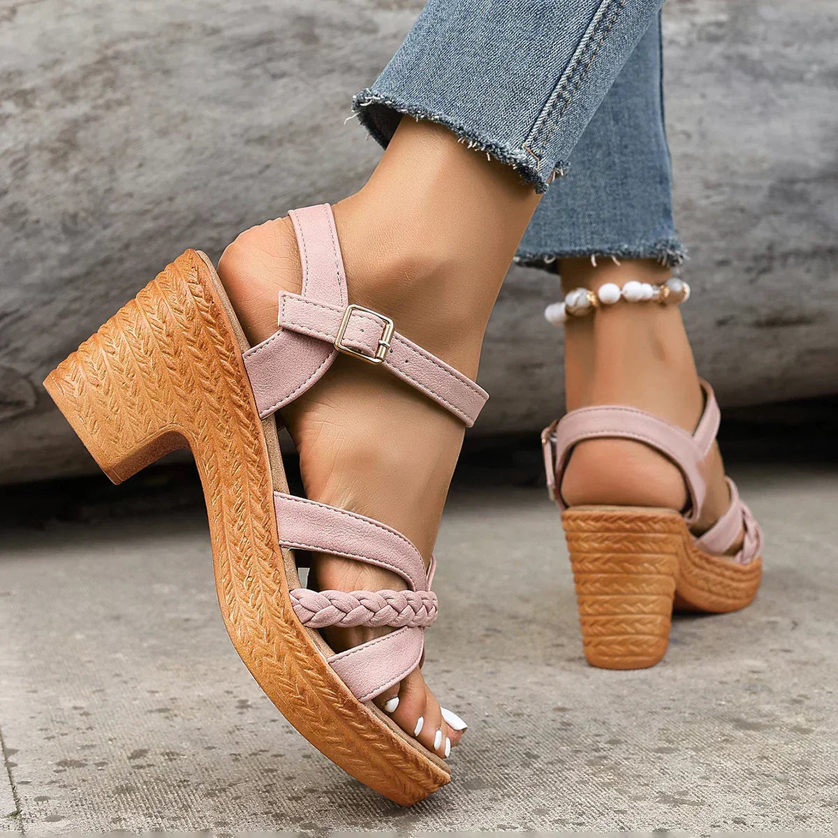Gianna | Classic Sandals with Mid-Heel