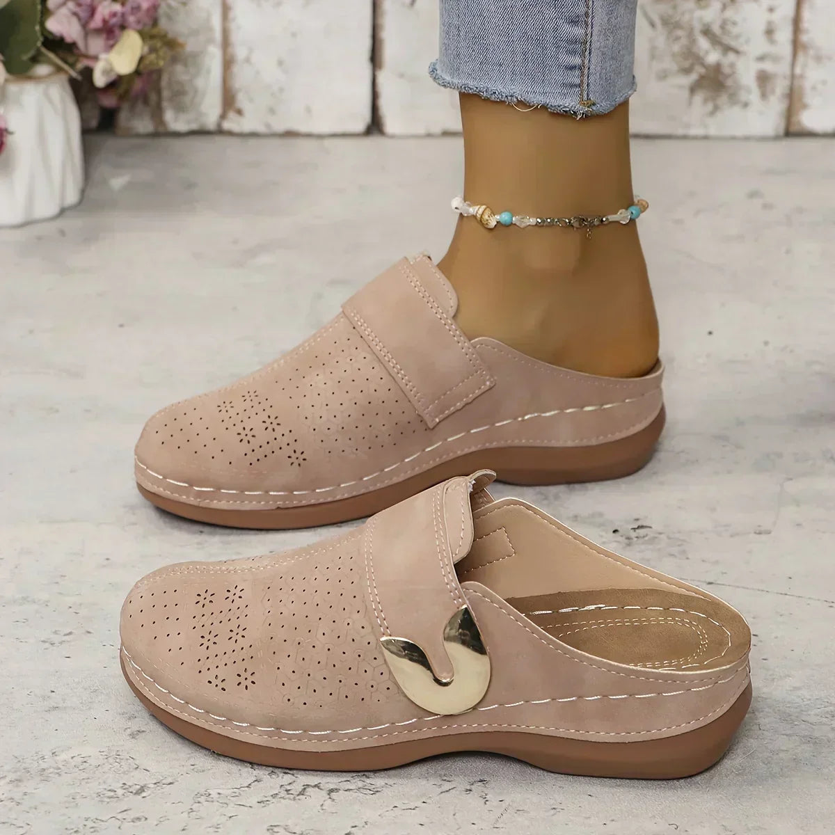 Caprielle | Chic Wedge Sandals