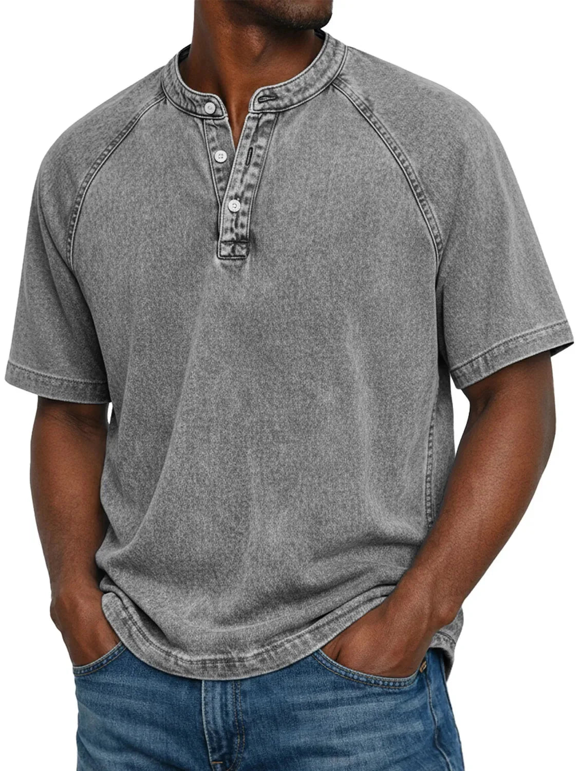 Thomas | Vintage Button-Up Shirt for Men