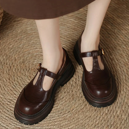 Farisse T-bar Mary janes