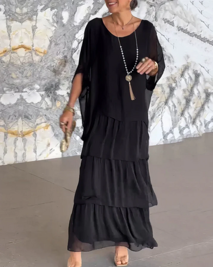 Lara | Elegant Flowing Maxi Dress