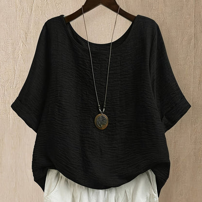 Elara™ | Effortless Oversized Comfort Blouse