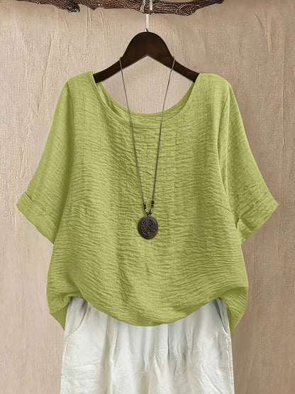 Elara™ | Effortless Oversized Comfort Blouse