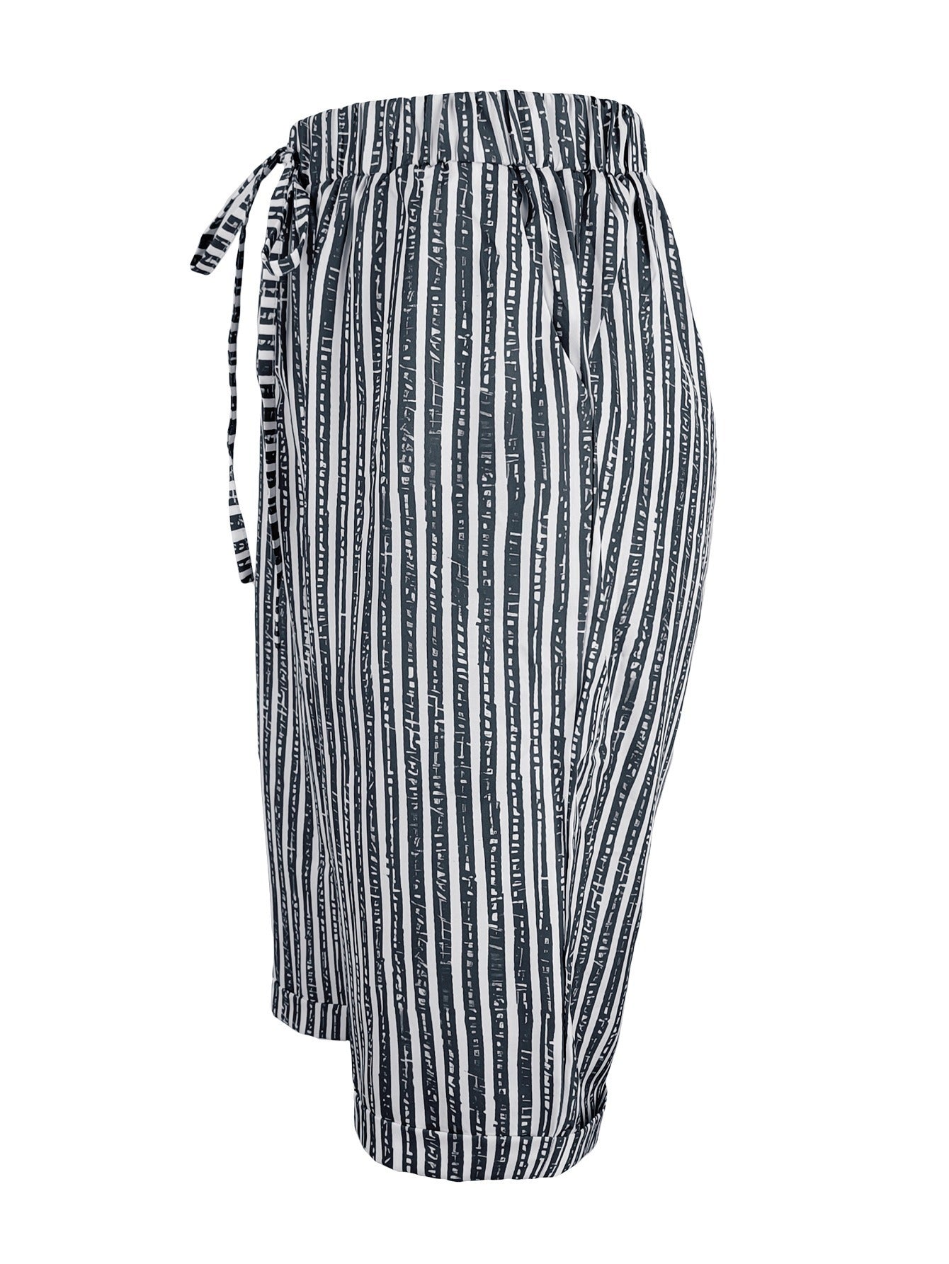 Avery™ | Coastal Stripe Capri Pants